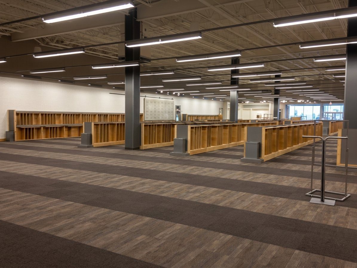 DSW interior partition work, Capitol Heights, MD